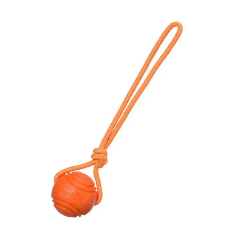 Cotton Rope Dog Training Ball Nontoxic Durable Interactive Toy