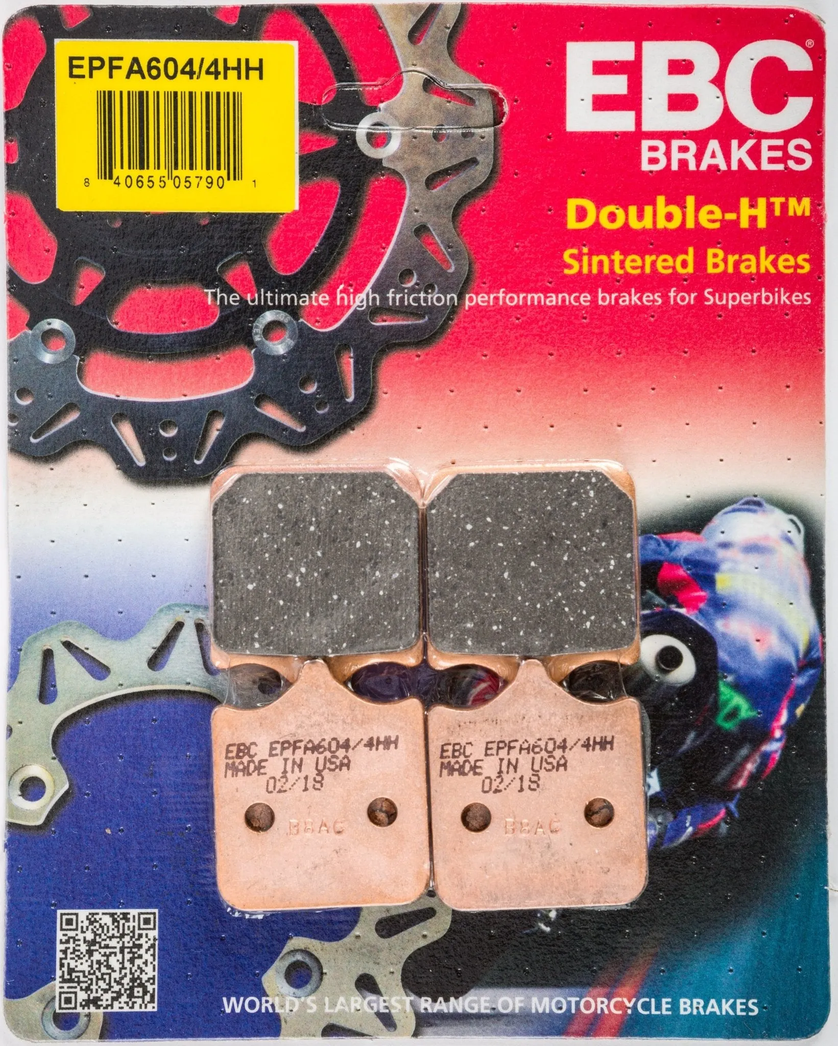 EBC EPFA604/4HH Extreme Pro Brake Pads