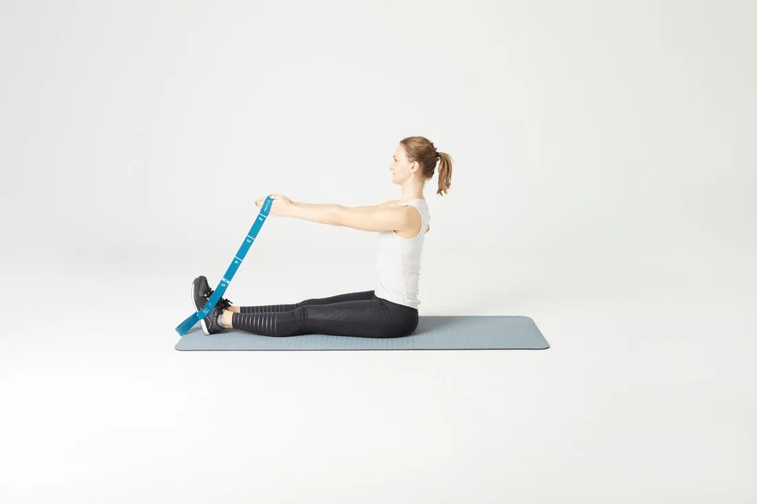 Elastic Fabric Fitness Resistance Band 7 kg - Navy Blue
