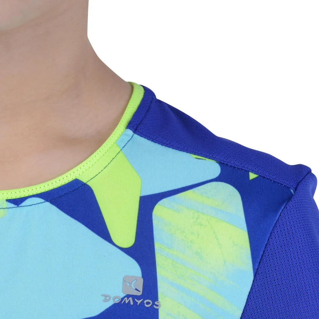 Energy Girls' Short-Sleeved Gym T-Shirt - Blue