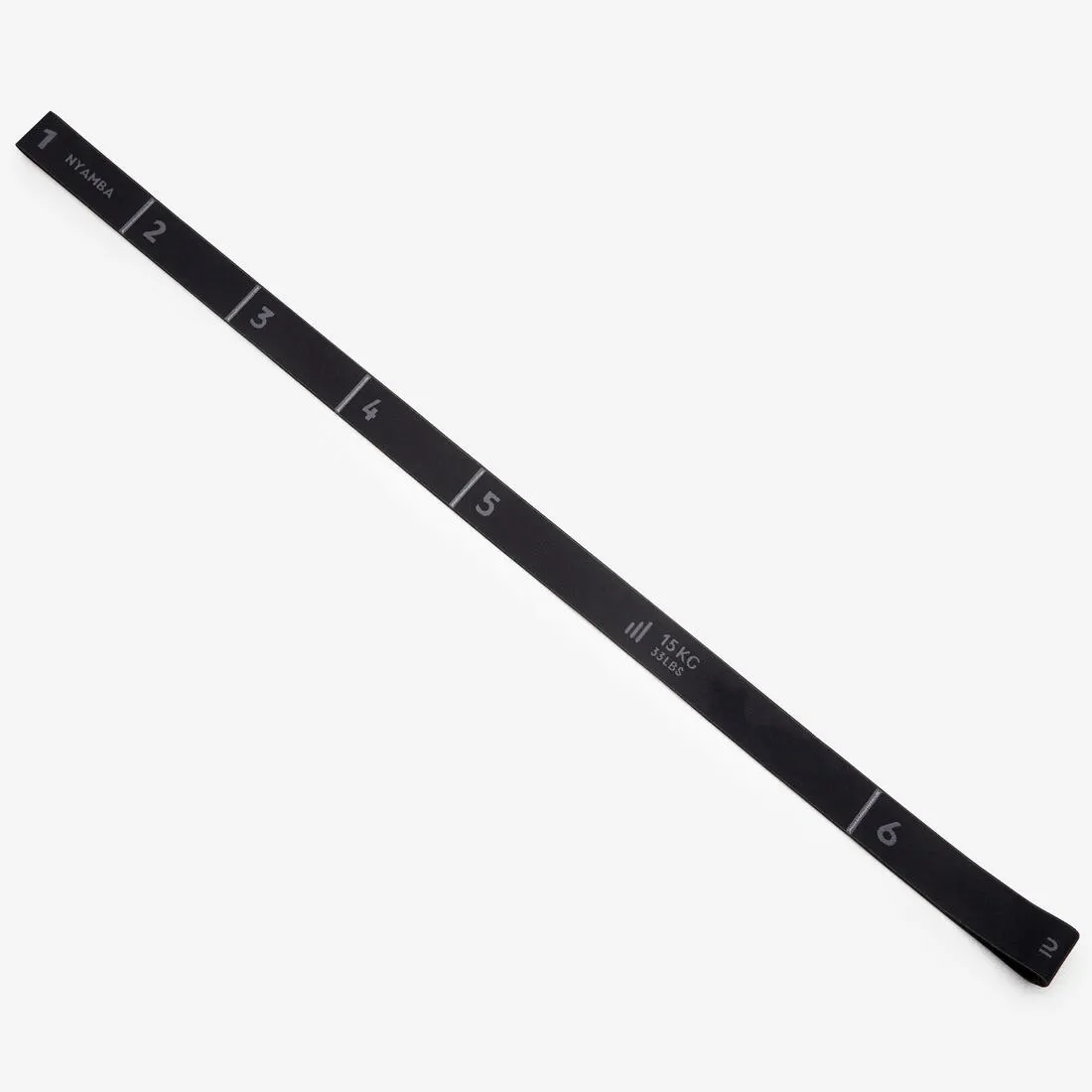 Fabric Fitness Resistance Band 15 kg - Black