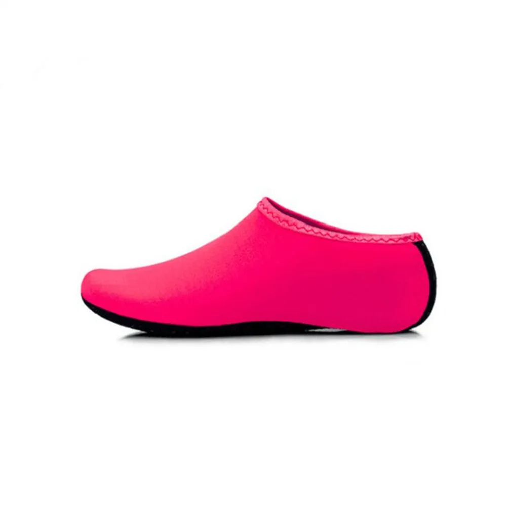 Fashion Barefoot Water Skin Shoes Anti-skid Socks Beach for Swim Surf Yoga Exercise Orange_XS 34-35