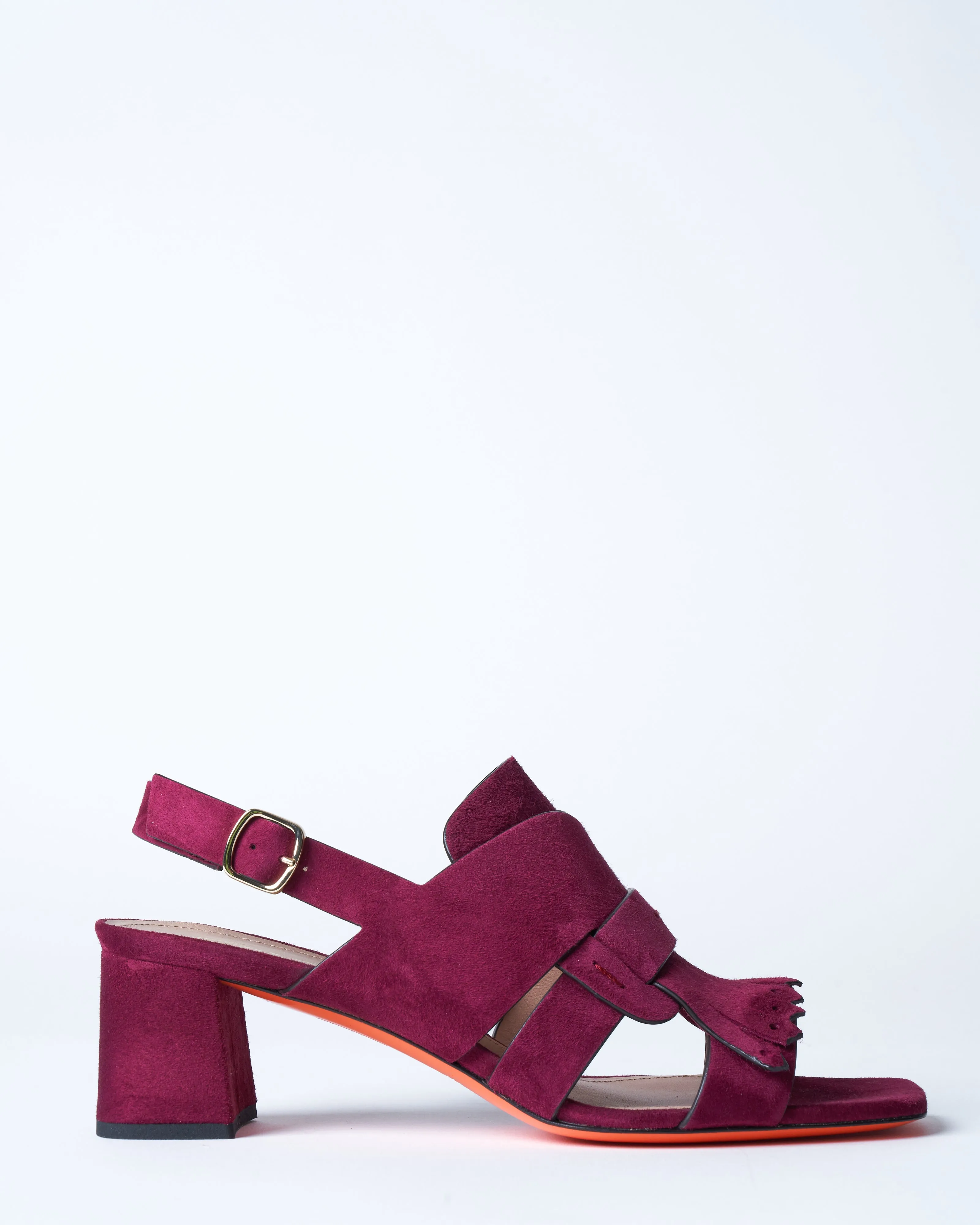 fixture heel- burgundy