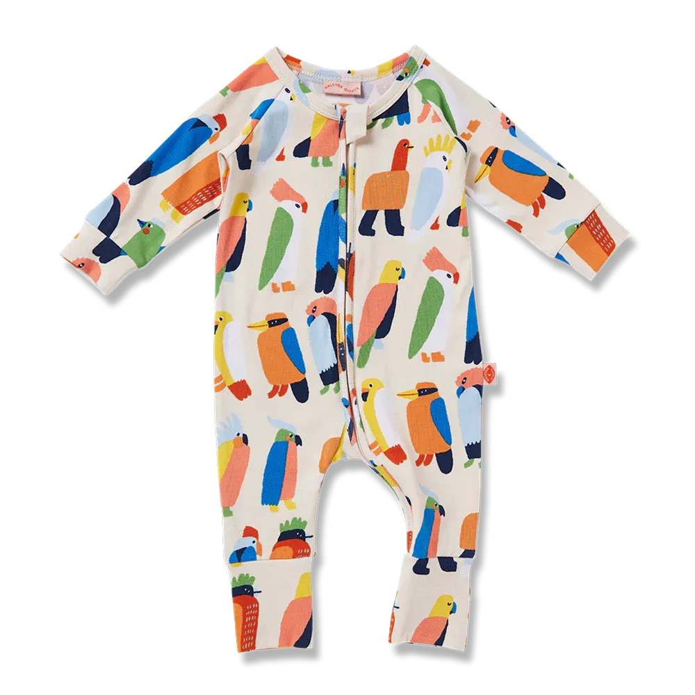 FLAMIN GALAHS LS ZIPSUIT