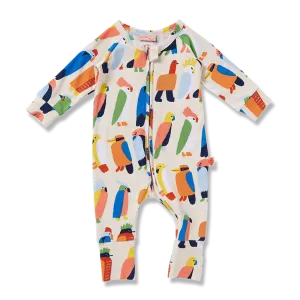 FLAMIN GALAHS LS ZIPSUIT