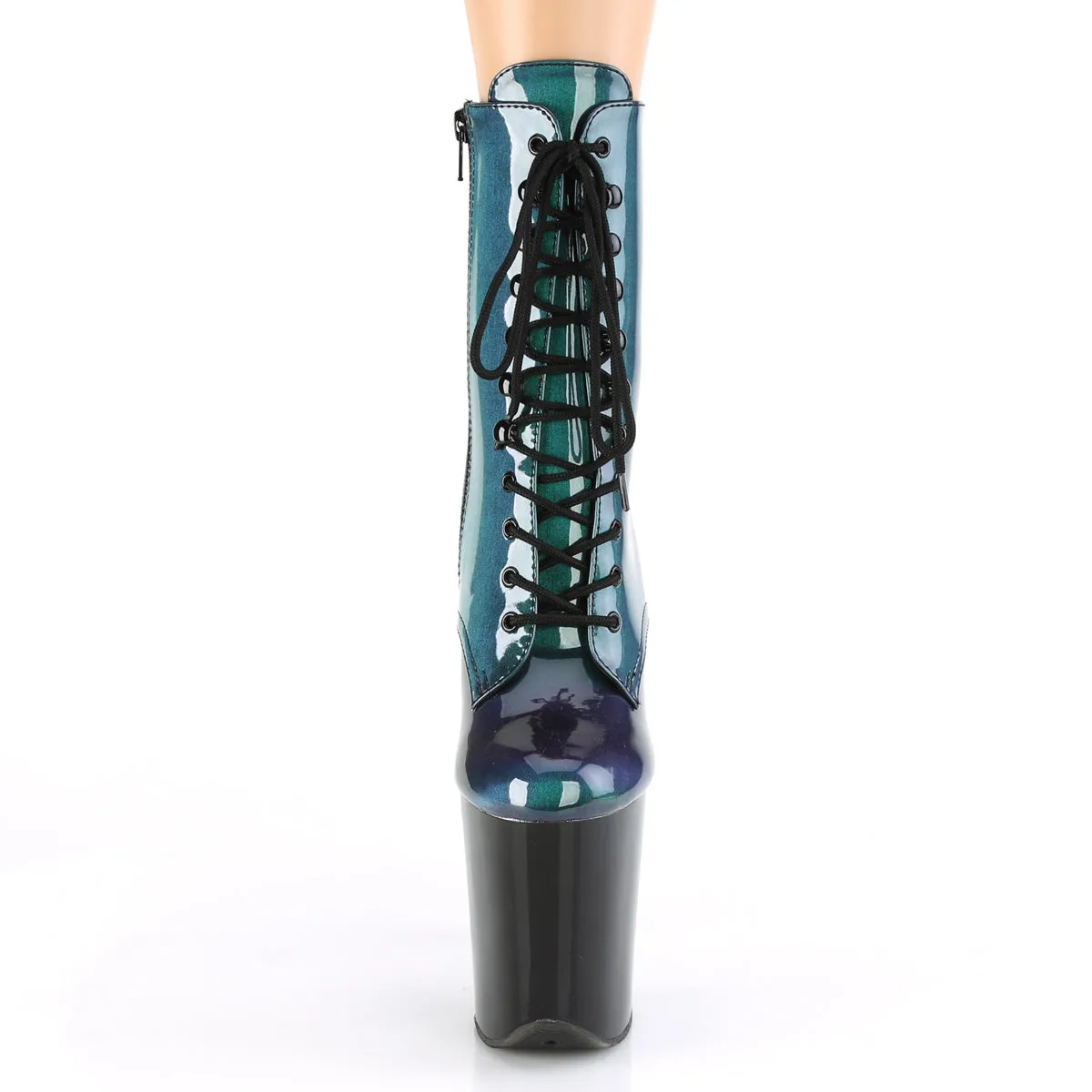 FLAMINGO-1020SHG  Purple-Green/Black