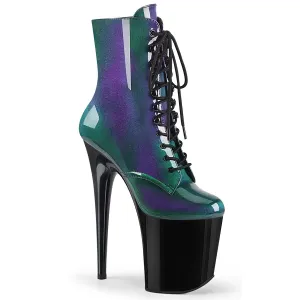 FLAMINGO-1020SHG  Purple-Green/Black