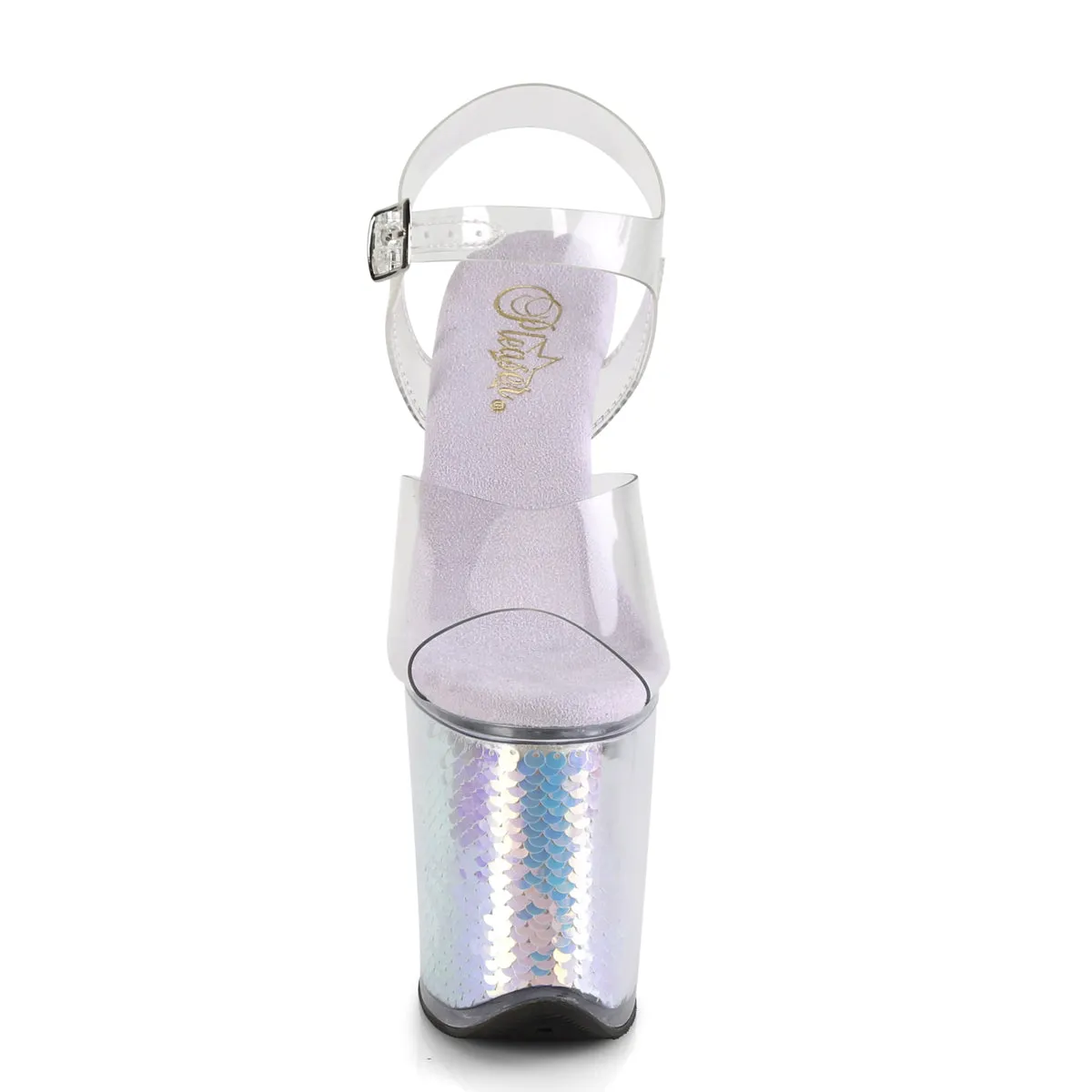 FLAMINGO-808MC  Clear/Lavender Hologram Inserts