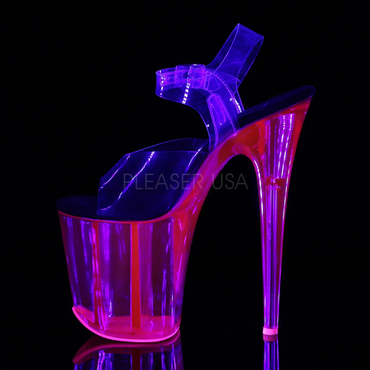 FLAMINGO-808UVT  Clear/Hot Pink Tinted
