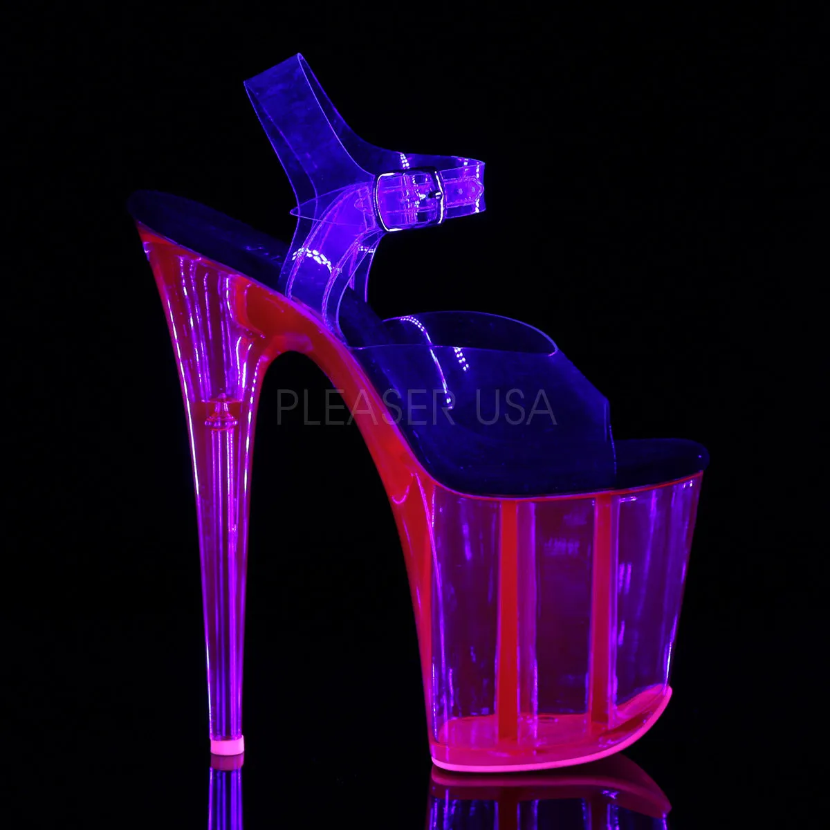 FLAMINGO-808UVT  Clear/Hot Pink Tinted