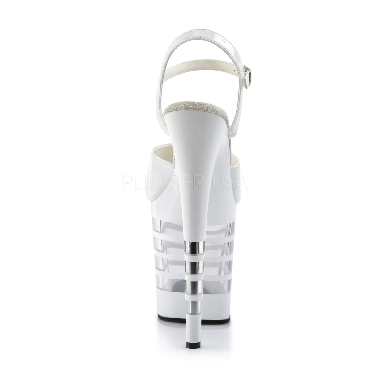 FLAMINGO-809LN  White Patent/White