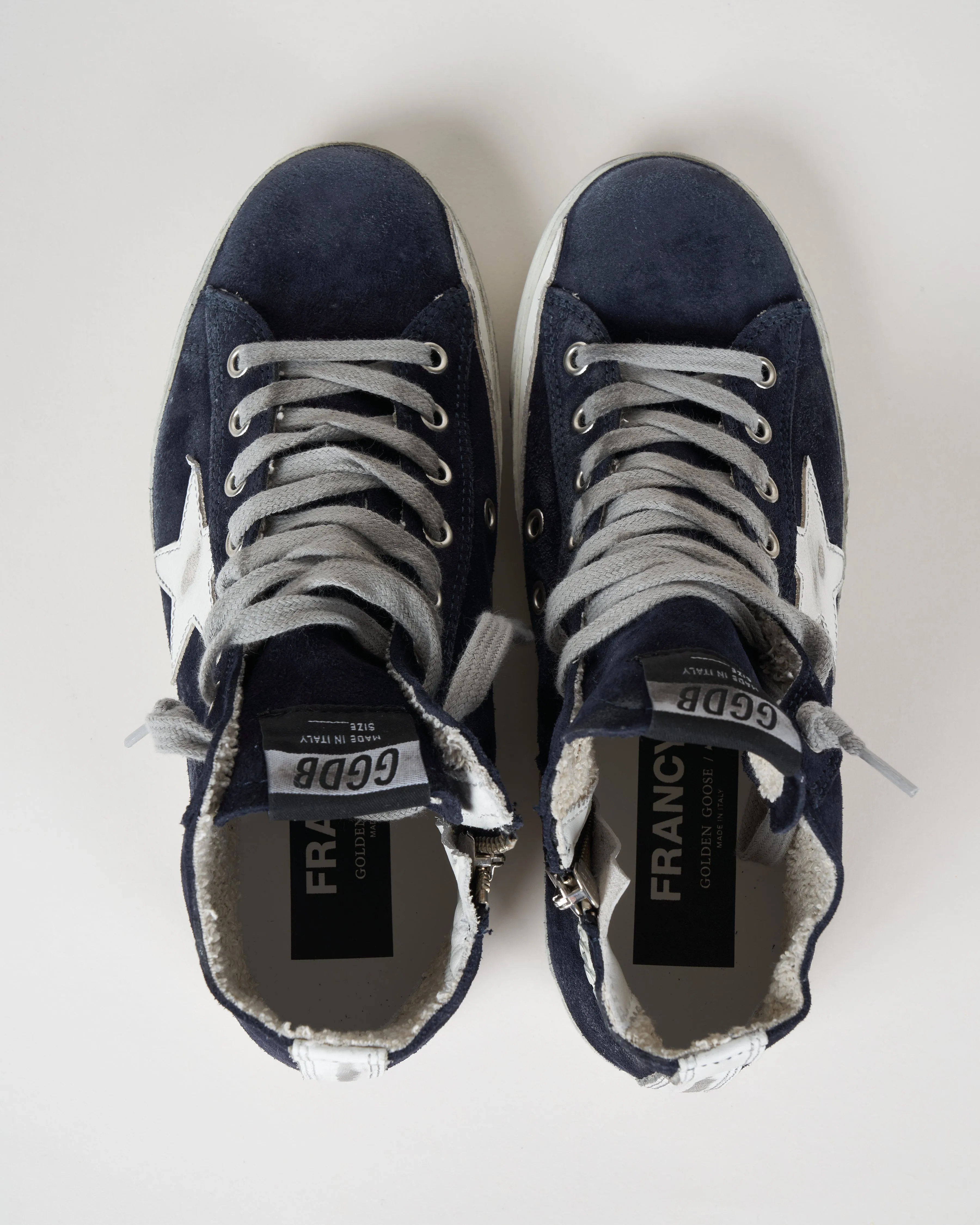 francy sneaker - night blue/white