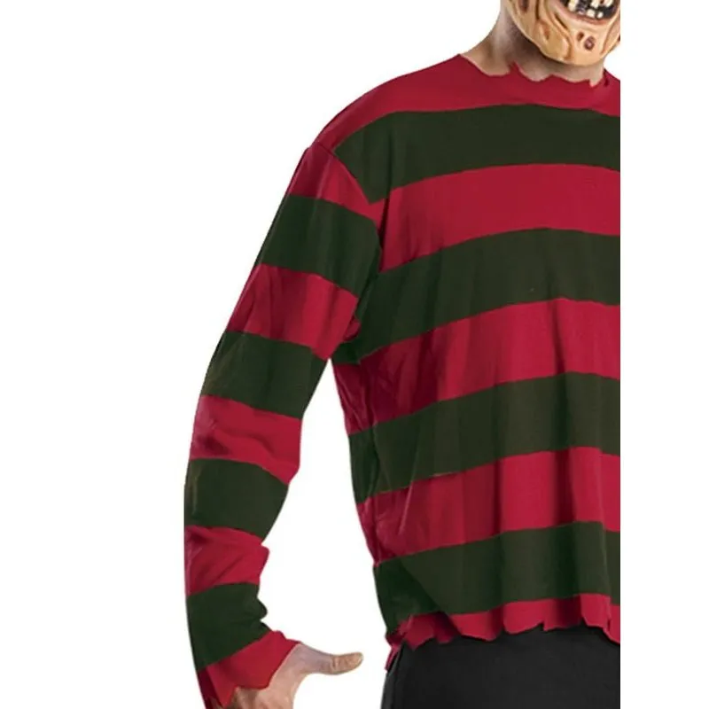 Freddy Krueger Costume Top, Adult