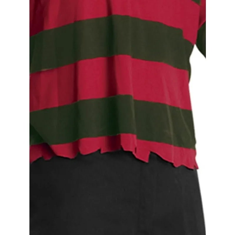 Freddy Krueger Costume Top, Adult