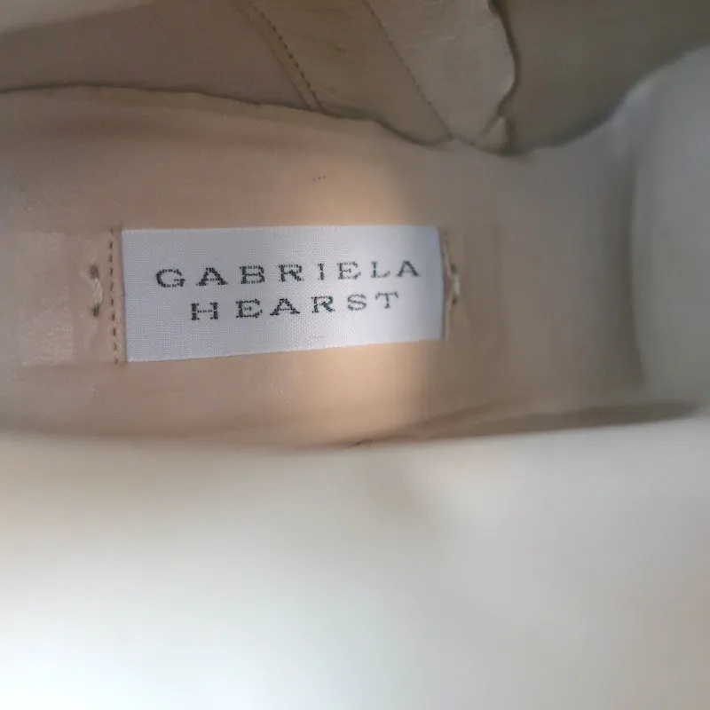 Gabriela Hearst Ava Ankle Boots Brown Leather Size 36.5