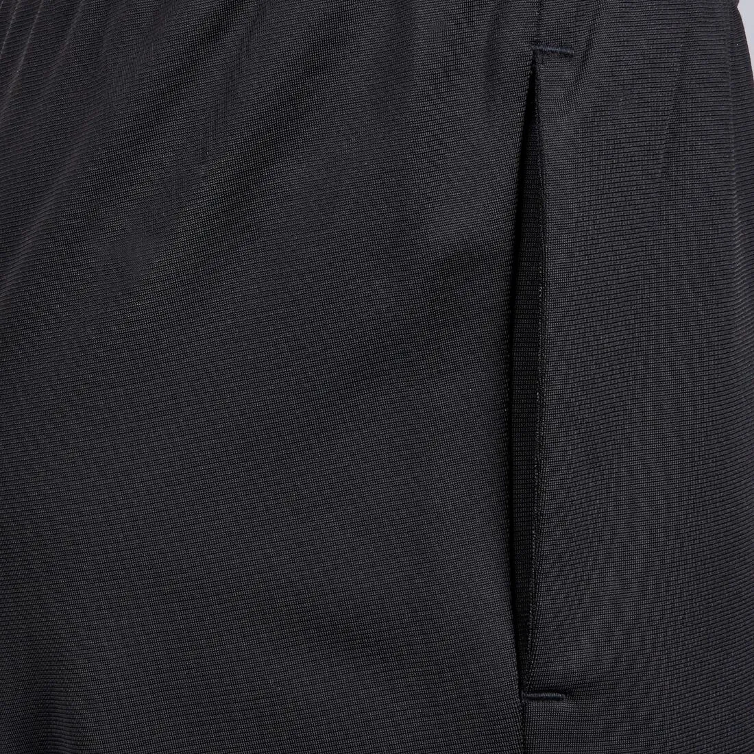 Girls' Fitness Tracksuit - Black