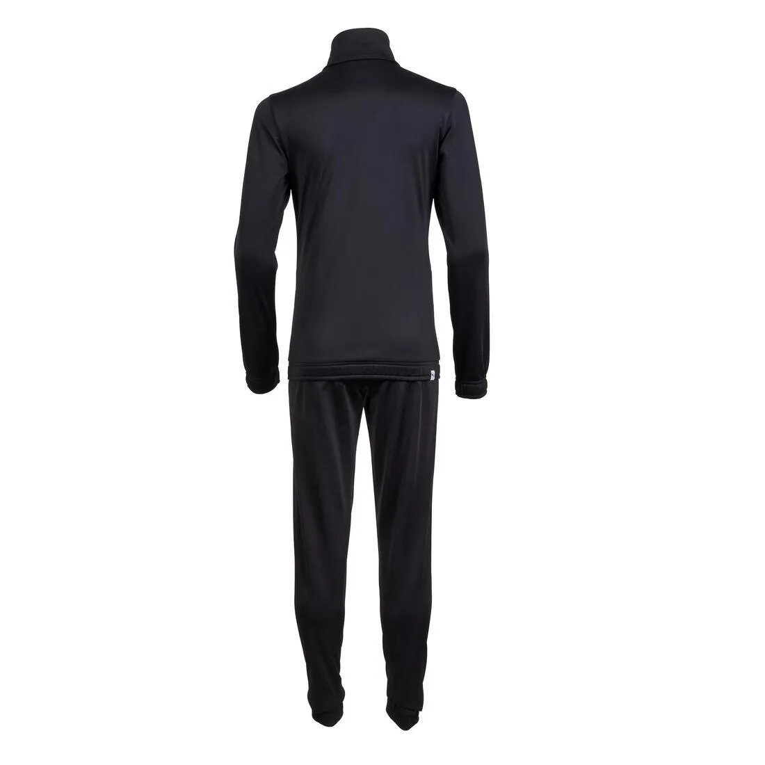 Girls' Fitness Tracksuit - Black