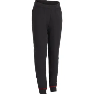 Girls' Gym Bottoms - Black/Orange