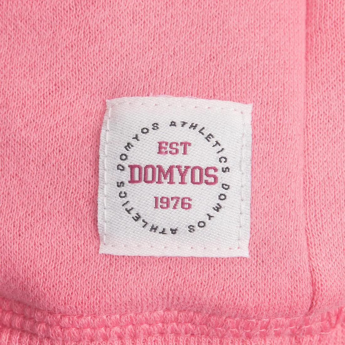 Girls' Warm Zip-Up Hooded Gym Sweatshirt Print