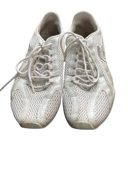 GUESS White Logo Sparkle Running Shoes