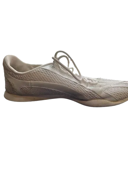 GUESS White Logo Sparkle Running Shoes