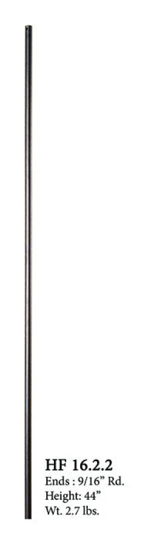 HF 16.2.2 Plain Round Iron Baluster