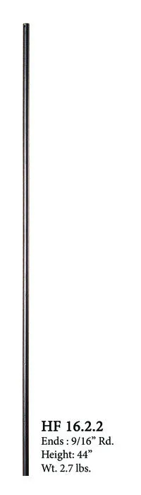 HF 16.2.2 Plain Round Iron Baluster