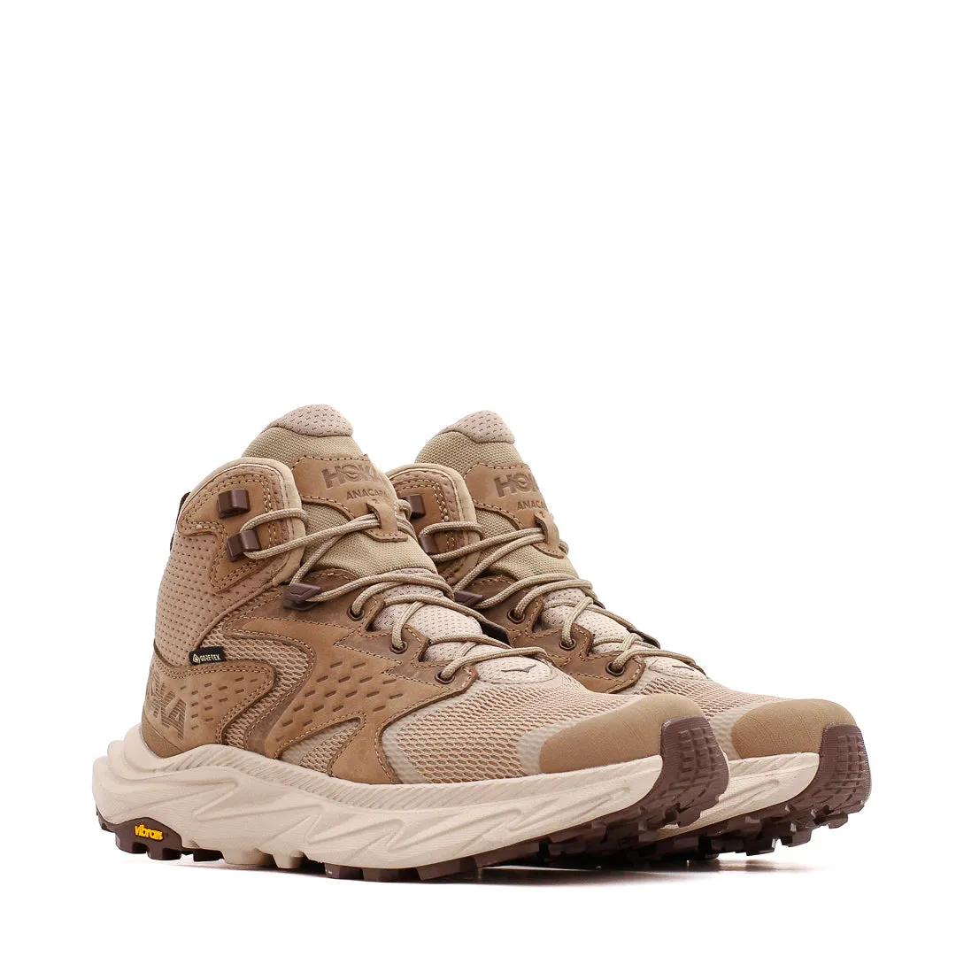 Hoka One One Men Anacapa 2 Mid GTX Gore-Tex Dune Oxford Tan 1141633-DOTN