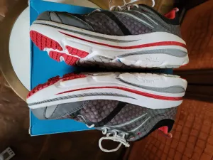 Hoka One One Men's Stinson 3 ATR Shoes 1008326 Grey / Orange Flash Size 14.5
