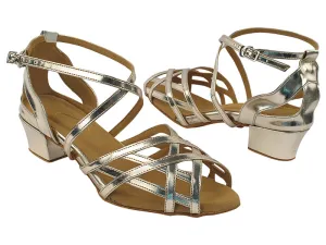 J Lynley Light Shinny Gold Leather