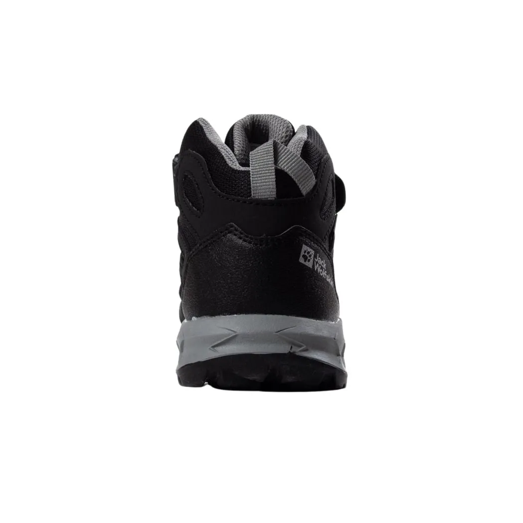 jack wolfskin Woodland Texapore Mid VC Kids Waterproof Hiking Shoes