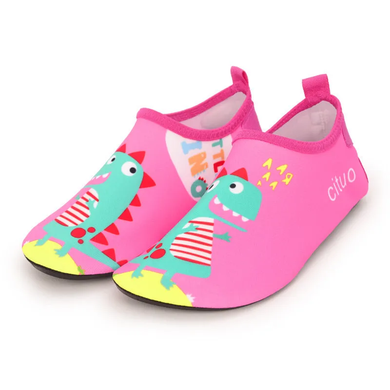 Kid's Cool Printed Aqua Water Shoes for Beach