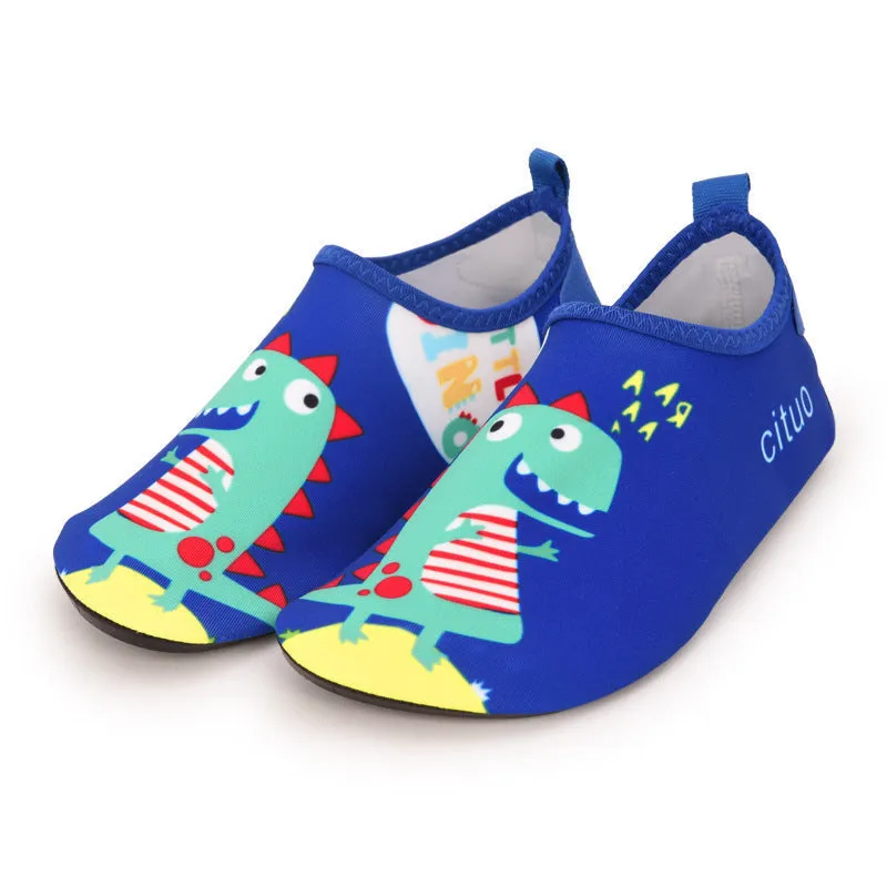 Kid's Cool Printed Aqua Water Shoes for Beach