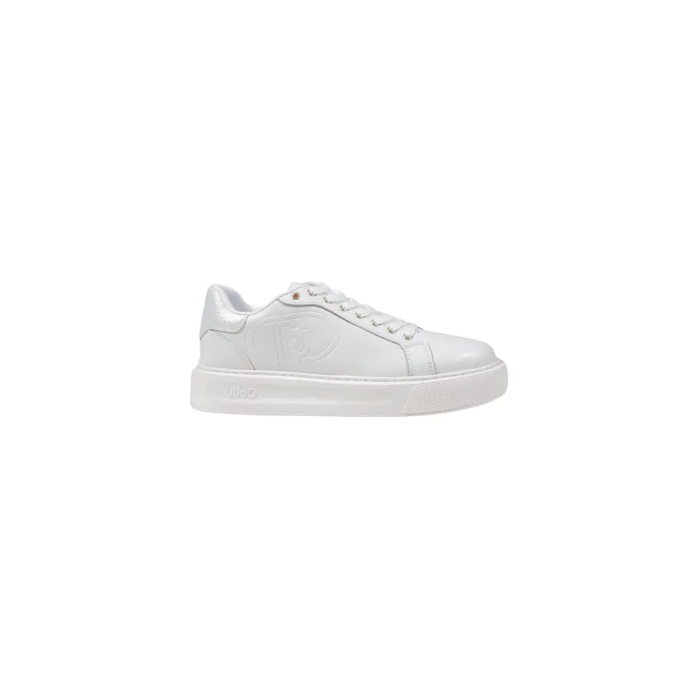 Liu Jo Cream Leather Sneaker
