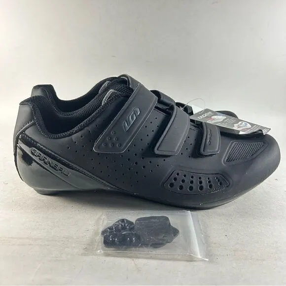 Louis Garneau Chrome II Men’s Cycling Shoes Cleats Black Size EU 44 US 10 NEW
