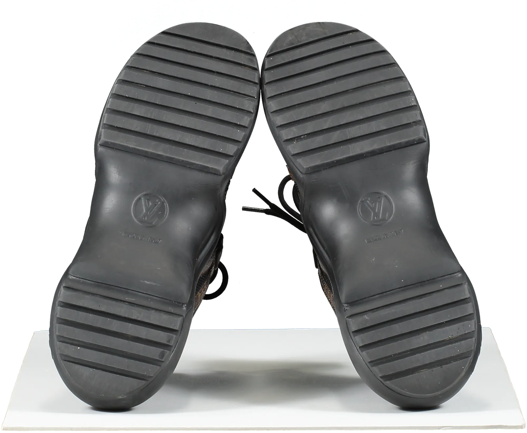 Louis Vuitton Black / Monogram Logo LV Archlight Trainers UK 4 EU 37