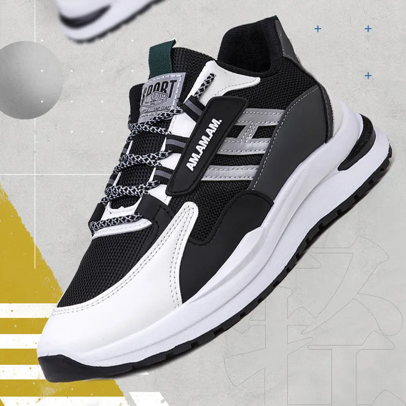 Men Sneakers White Sports Shoes Running Walking