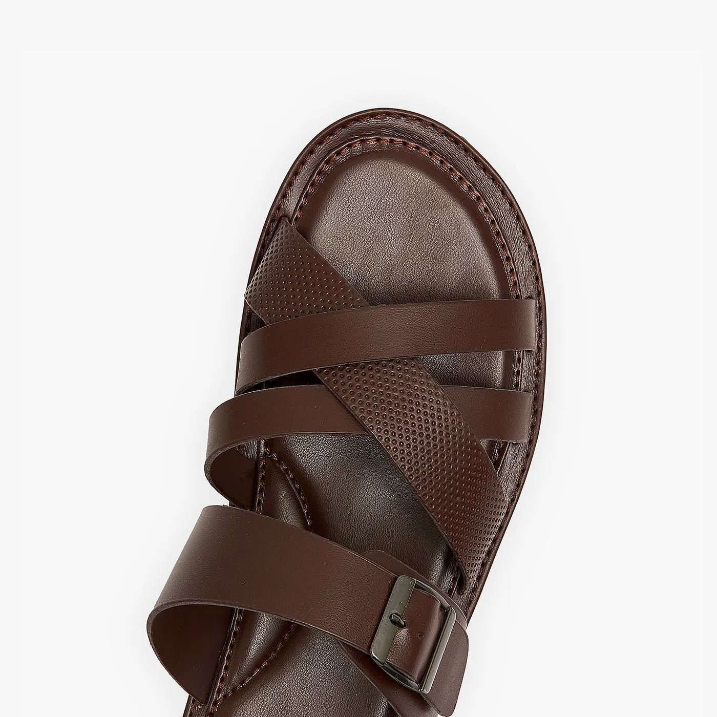 Men's Cross Strap Chappals