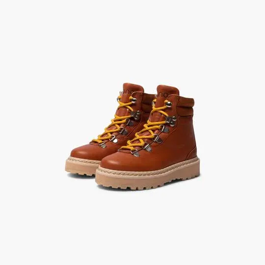 Mono Men's Shearling Lined Leather Hiking Boot