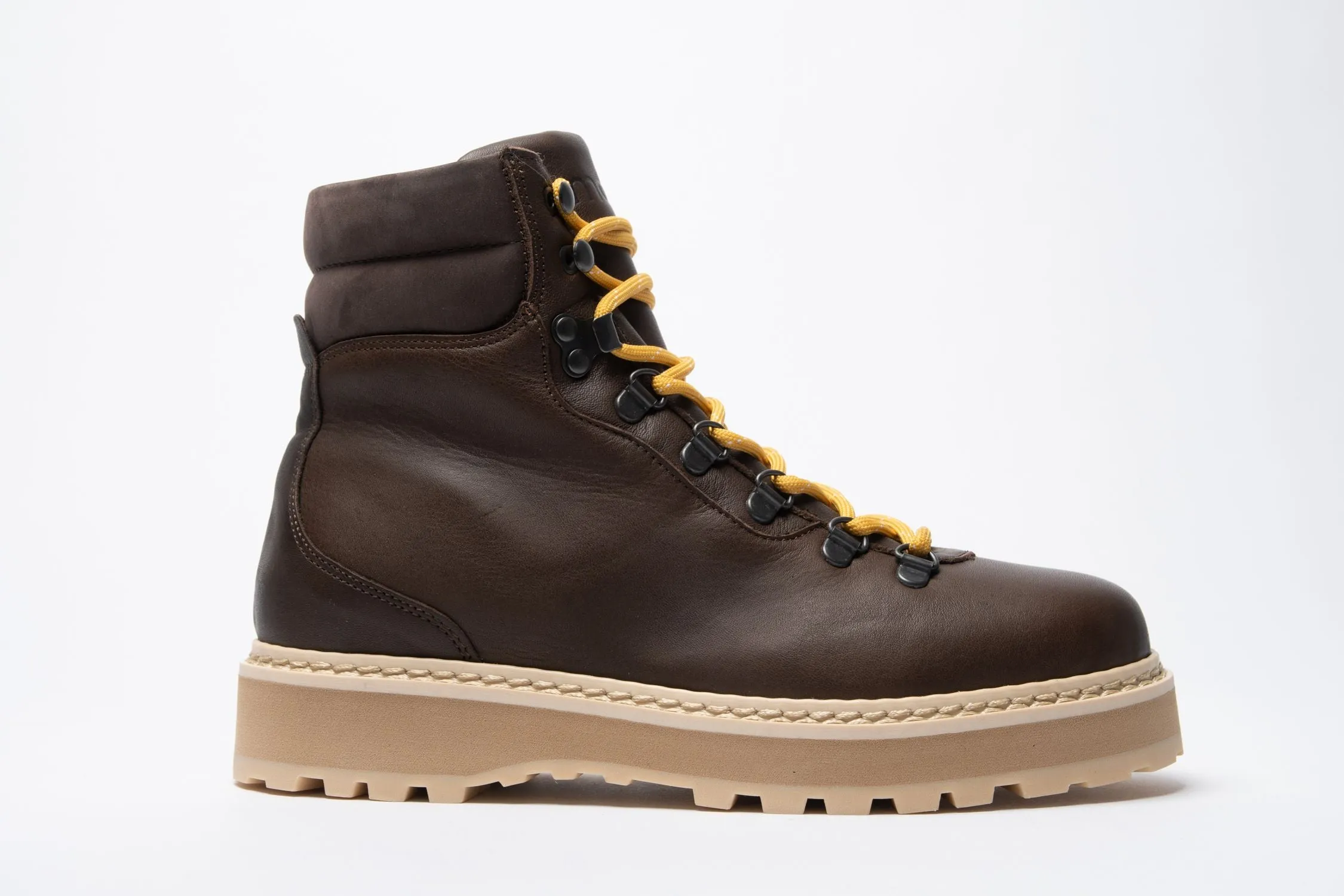 Mono Women's Shearling Lined Leather Hiking Boot