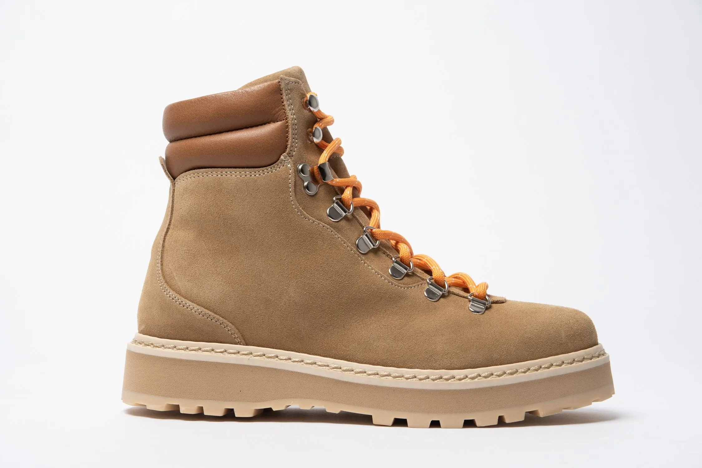 Mono Women's Shearling Lined Suede Hiking Boot