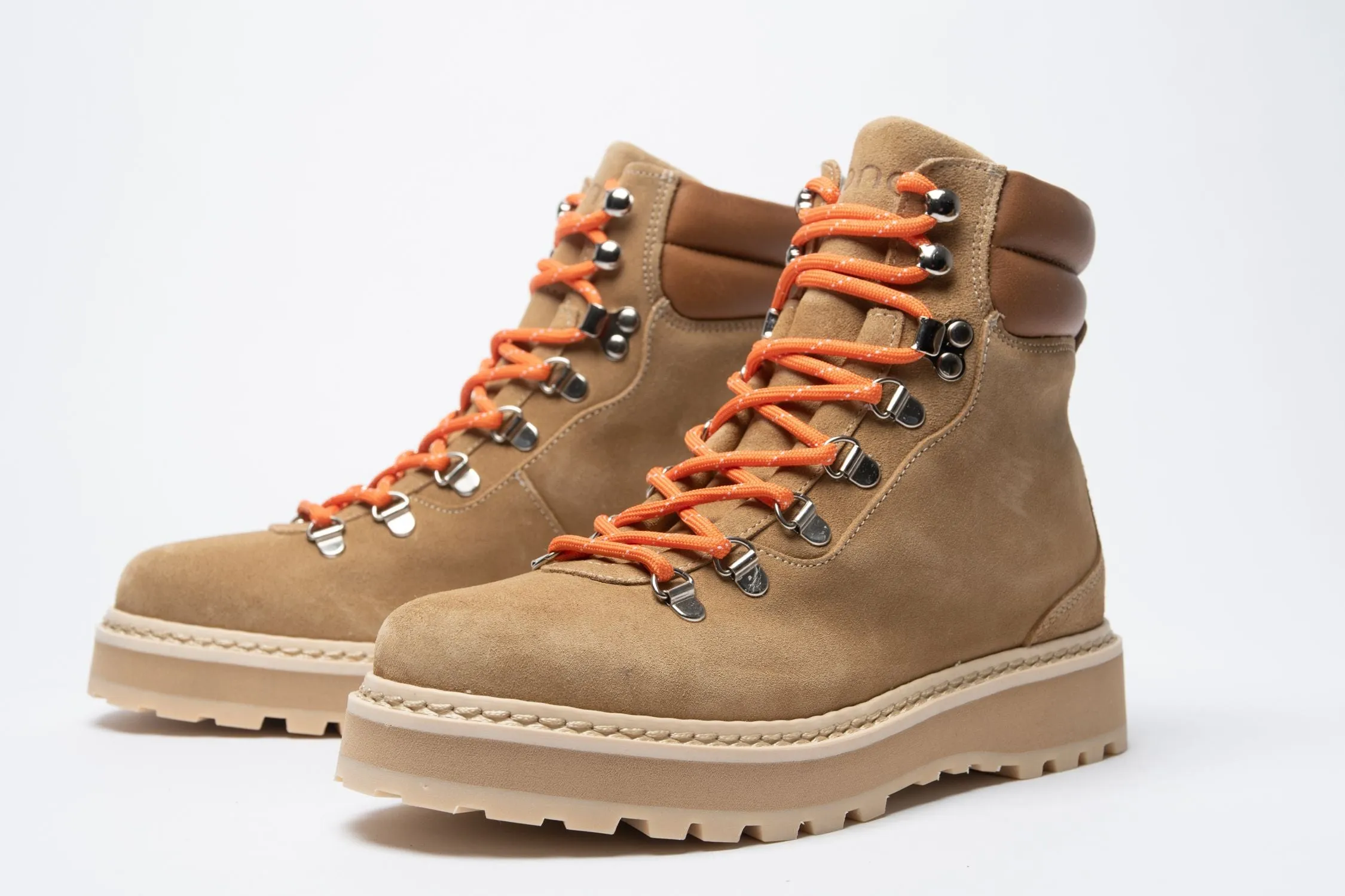 Mono Women's Shearling Lined Suede Hiking Boot