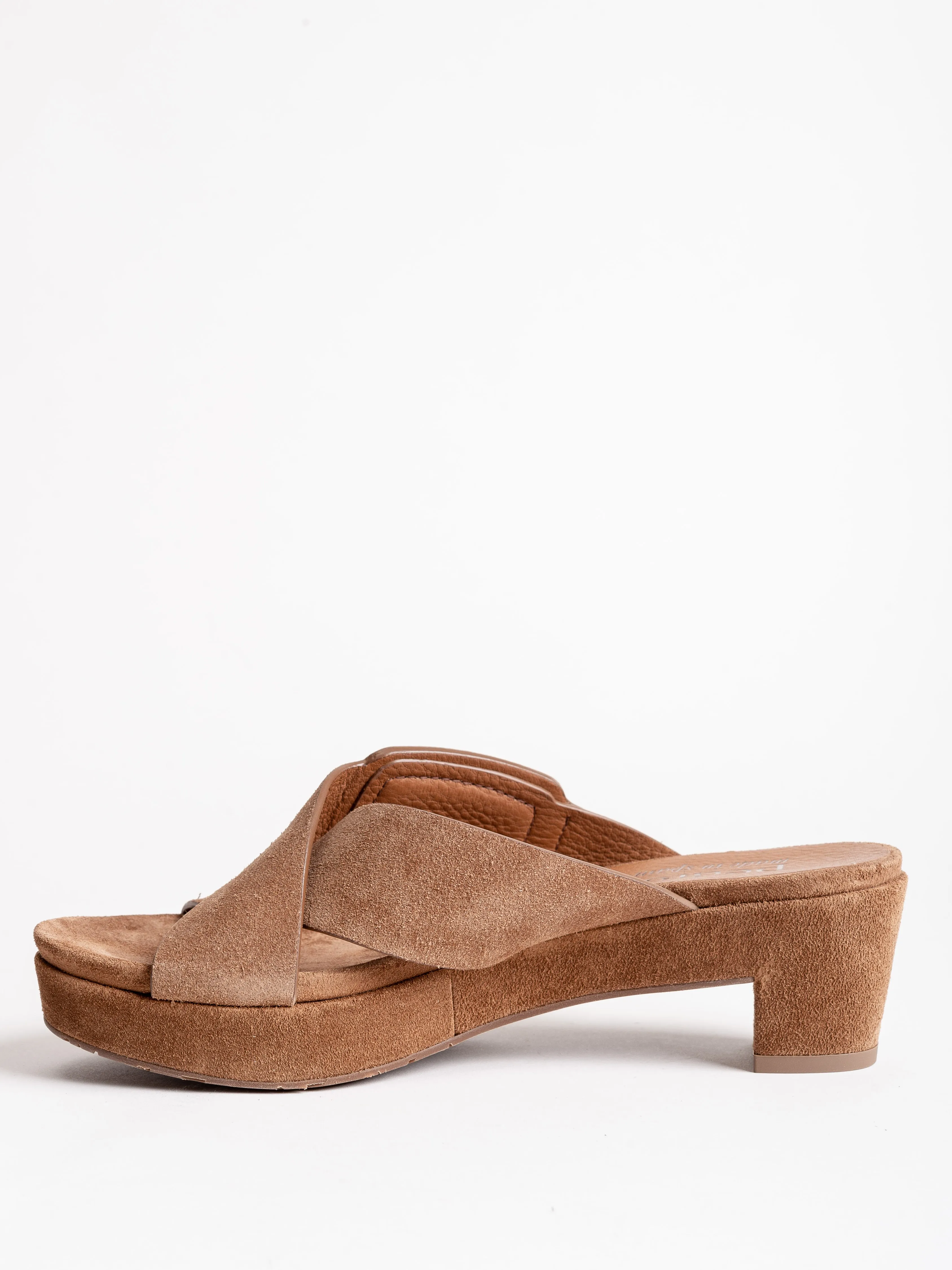 nanette heel - hazelnut castoro