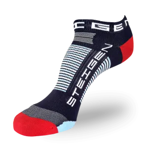 Navy Running Socks Zero Length