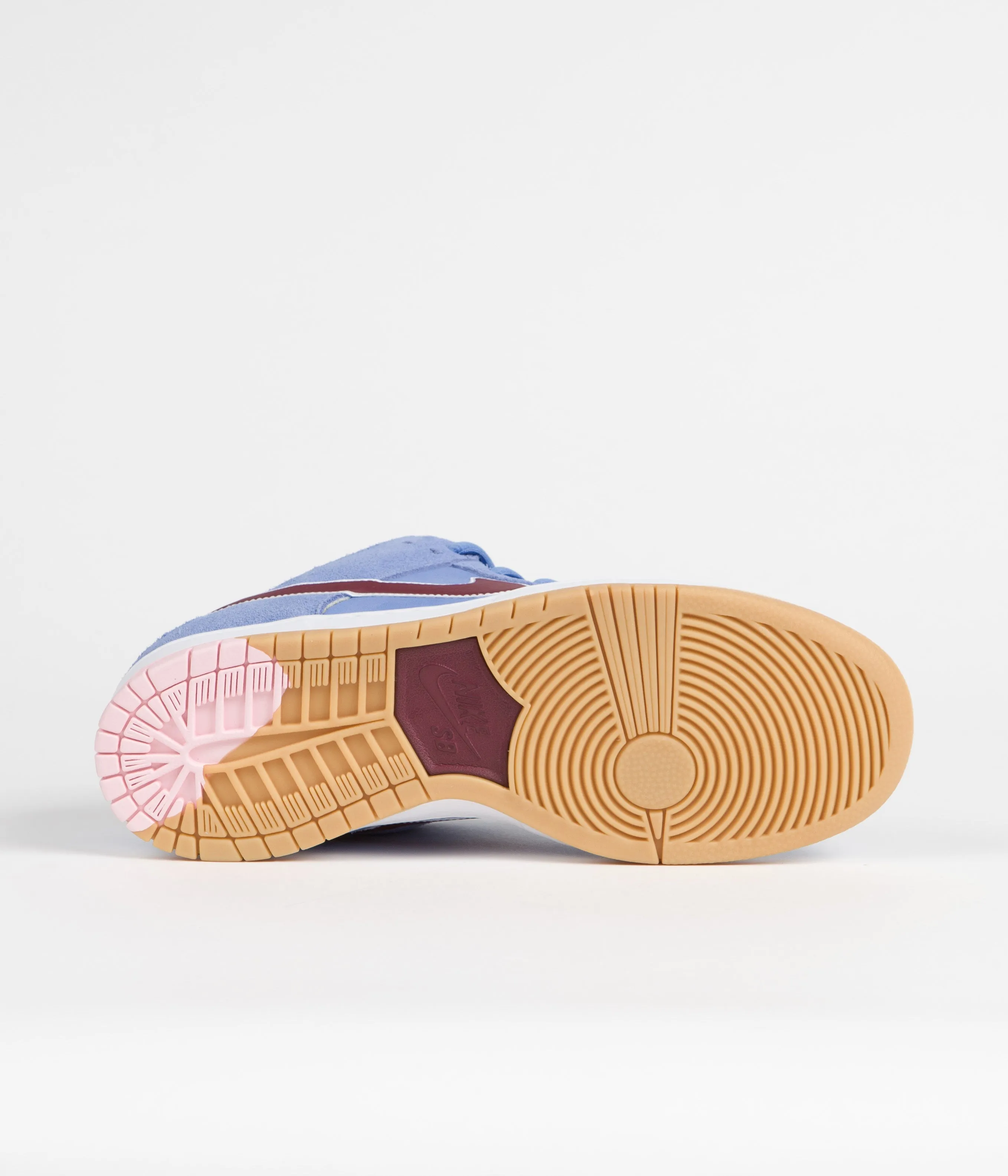 Nike SB Dunk Low 'Phillies' Premium Shoes - Valor Blue / Team Maroon - Valor Blue - White