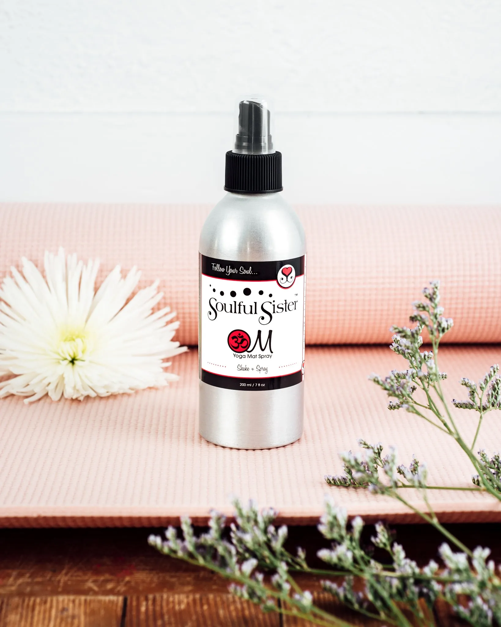 OM Yoga Mat Spray