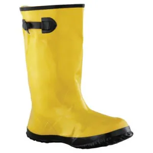 ORS Nasco Slush Boot, 17 in Overshoe, Size 14, Rubber, Hi-Vis Yellow, 9040-14