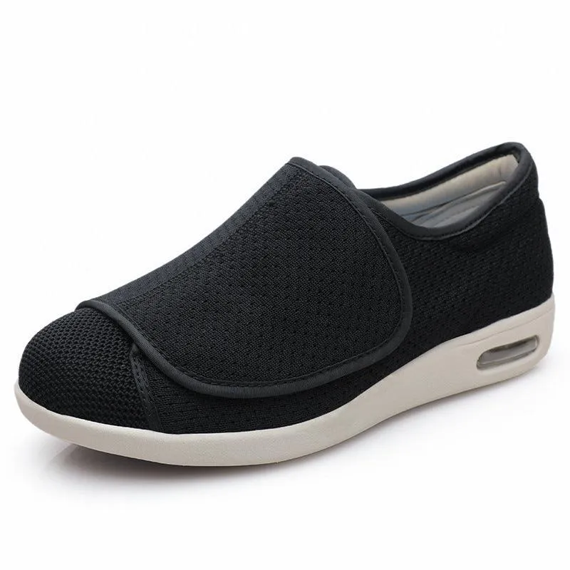 Orthopedic Air Cushion Walking Wide Velcro Shoes