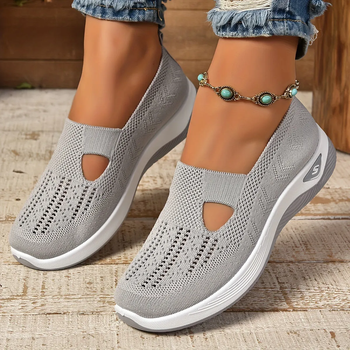 Orthopedic Walking Knit Shoes
