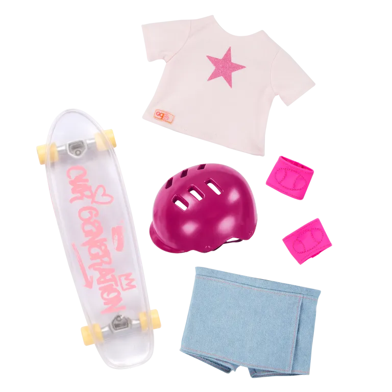 Our Generation Doll Deluxe - Ollie Skater 18"